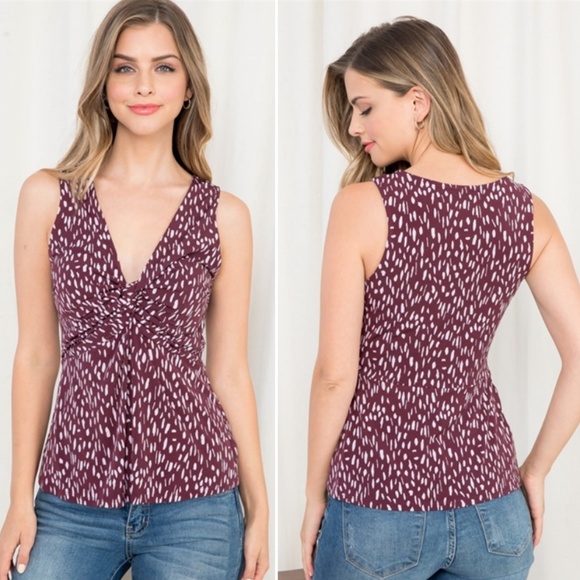 Plum Cream Top - Picture 3 of 8